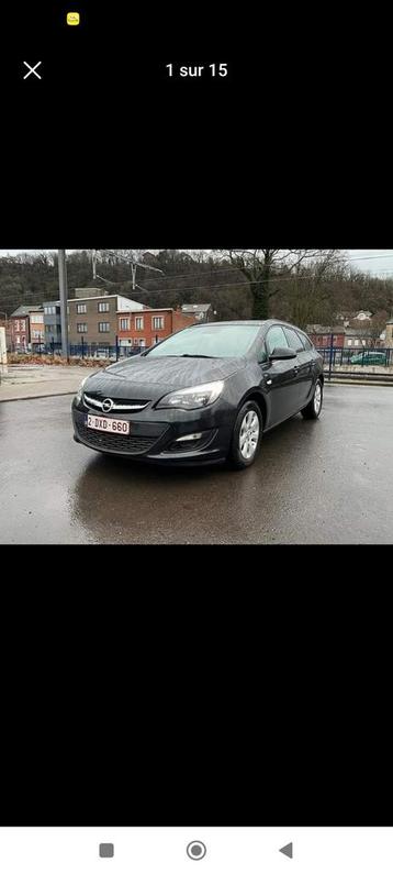 Opel Astra 2015 euro 6 à vendre