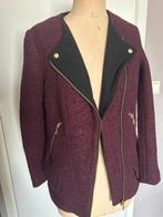 Paarse winterjas van Zara, Kleding | Dames, Jassen | Winter, Zara, Verzenden, Maat 34 (XS) of kleiner