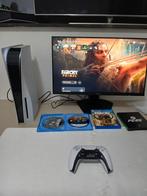 Ps5-schijf + controller + 4 games + koptelefoon