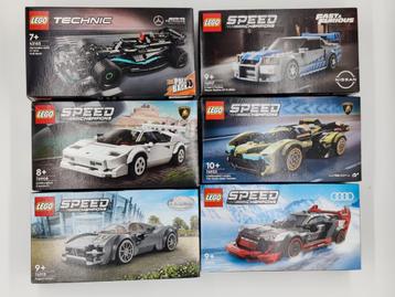 Lego speed champions 42165-76917-76908-76923-76915-76921  beschikbaar voor biedingen