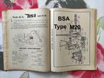 Technische beoordeling van de BSA Type M20-motorfiets, Motoren