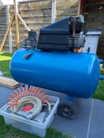 Compressor, Doe-het-zelf en Bouw, Compressors, Ophalen, Zo goed als nieuw