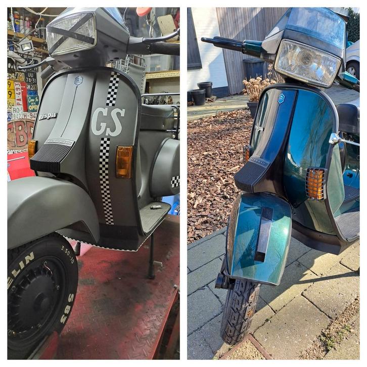2x Vespa PX 200 GS Gran Sport In orde! 3200€/stuk of 6000€/2, Fietsen en Brommers, Scooters | Vespa, Ophalen