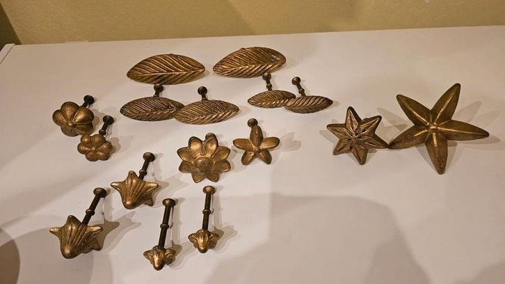 Magy fleur stempels antiek, Antiek en Kunst, Antiek | Brons en Koper, Ophalen of Verzenden