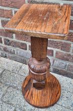 Houten pilaar, Ophalen