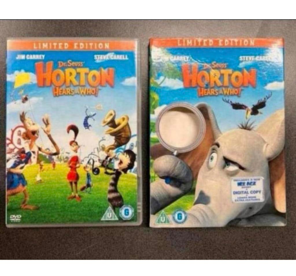 Horton Hears A Who DVD Limited Edition + ice age deel boxset, Europees, Tekenfilm, Boxset, Ophalen of Verzenden
