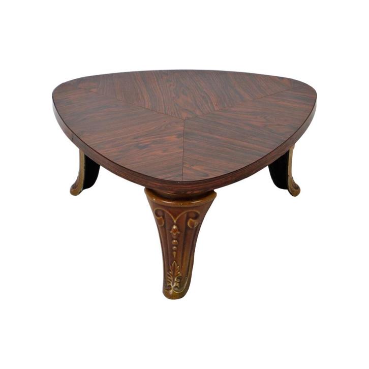 Vintage Plantentafel XL Driehoekig Formica Gietijzer Emaille, Antiek en Kunst, Curiosa en Brocante, Ophalen of Verzenden