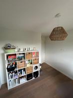 IKEA KALLAX 4x4 HOOGGLANS WIT, Huis en Inrichting, Ophalen, 100 tot 150 cm, Zo goed als nieuw, Minder dan 150 cm