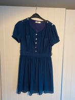 Mooi blauw kleedje vintage Small, Kleding | Dames, Ophalen of Verzenden, Zo goed als nieuw, Maat 36 (S)