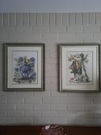 Twee vintage kaders, Maison & Meubles, Accessoires pour la Maison | Décorations murale, Enlèvement ou Envoi
