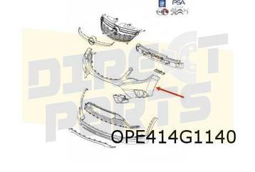 Opel Karl Rocks (3/17-9/19) voorbumper (te spuiten) Originee beschikbaar voor biedingen