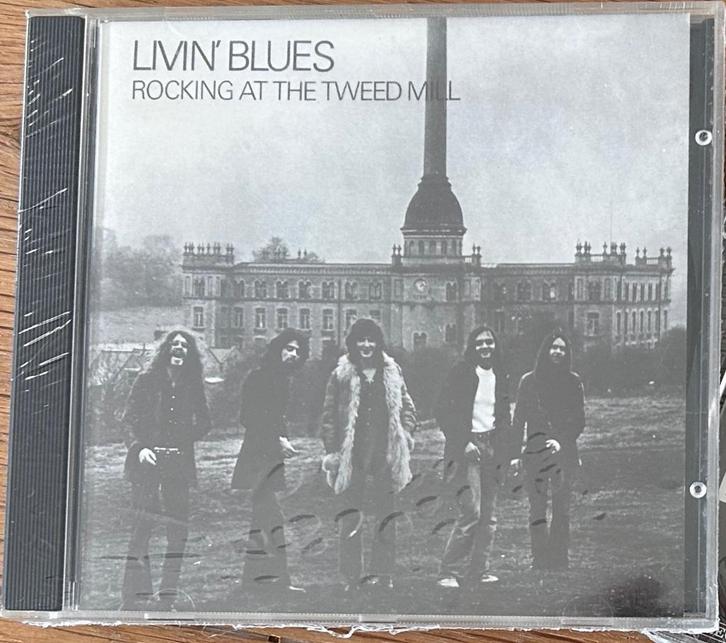 LIVIN' BLUES - Rocking at the Tweed Mill ( CD ), Cd's en Dvd's, Cd's | Jazz en Blues, Zo goed als nieuw, Blues, 1960 tot 1980