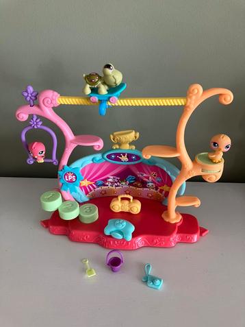 Littlest pet shop talentenshow 3 dieren + accessoires, Verzamelen, Ophalen of Verzenden