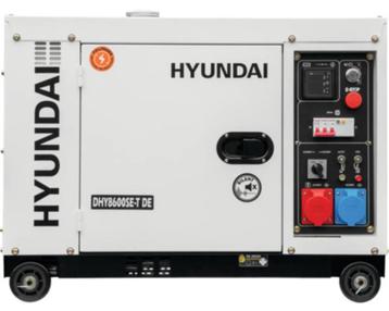 Groupe électrogène Hyundai Generator DHY8600SE-T D Diesel Si, Enlèvement, Neuf, Matériel