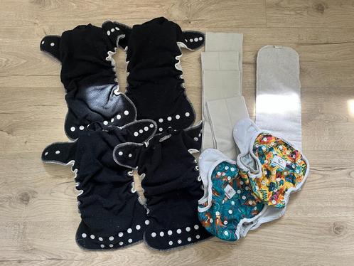 Pakket wasbare luiers, Kinderen en Baby's, Kinderspulletjes, Gebruikt, Ophalen
