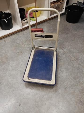 Rolkar / plateauwagen, Doe-het-zelf en Bouw, Ophalen, Gebruikt