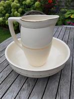 Kan en waskom - Boch La Louvière, Antiek en Kunst, Ophalen