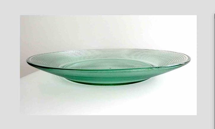 onderzetter schotel glas fruitschaal, Huis en Inrichting, Woonaccessoires | Onderzetters, Overig, Ophalen