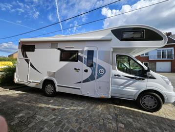 6-persoons camper, Caravans en Kamperen, Mobilhomes, 7 tot 8 meter, Chausson, Diesel, Particulier