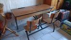 vintage lessenaar / schoolbank, Huis en Inrichting, Ophalen