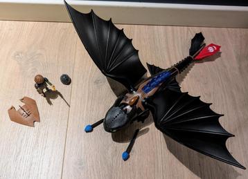 Playmobil 9246 - Harold et Krokmou, Enlèvement, Utilisé, Ensemble complet