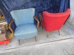 Paire de Fauteuils Cocktail - Fifties/Rockabilly - Années 50, Ophalen