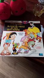 vinyl 33T disney (2 vinyles)"blanche neige et les 7 nains, Collections, Enlèvement ou Envoi, Comme neuf, Autres types