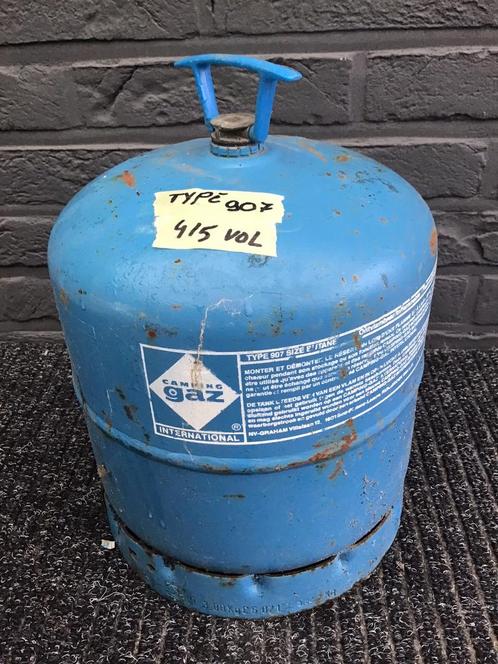 Campingaz type 907 ( groot = 2,75kg ) = 4/5 vol, Caravans en Kamperen, Kampeeraccessoires, Zo goed als nieuw, Ophalen