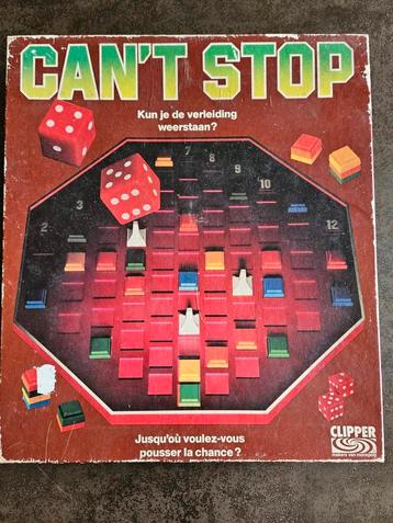Can´t Stop beschikbaar voor biedingen