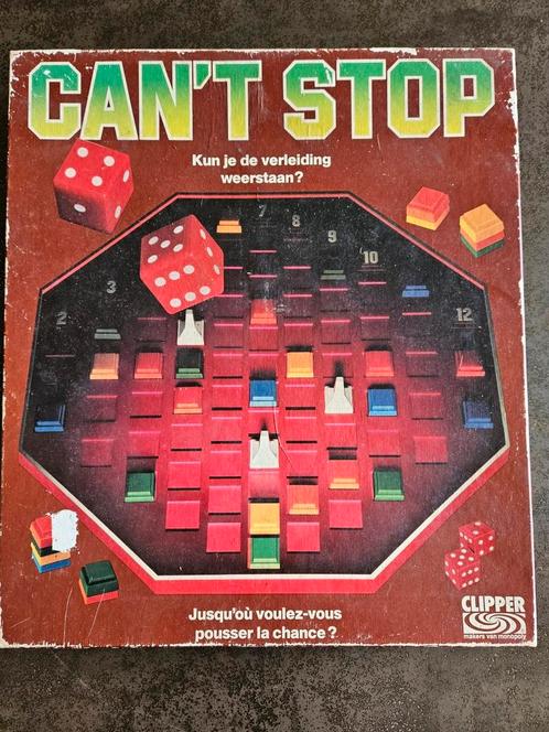 Can´t Stop, Hobby en Vrije tijd, Gezelschapsspellen | Bordspellen, Gebruikt, Ophalen of Verzenden