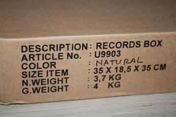 Records box , UDG ultimate-DJ-Gear , nieuw in verpakking beschikbaar voor biedingen