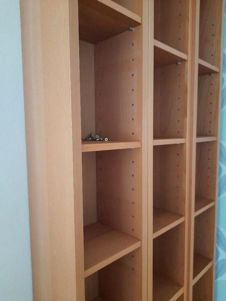 Bibliothèque Ikea GNEDBY, Huis en Inrichting, Kasten | Boekenkasten, Gebruikt, Minder dan 50 cm, 200 cm of meer, 25 tot 50 cm