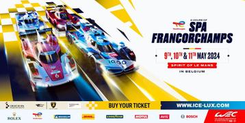 2 E-Tickets TotalEnergies 6h de Spa-Francorchamps