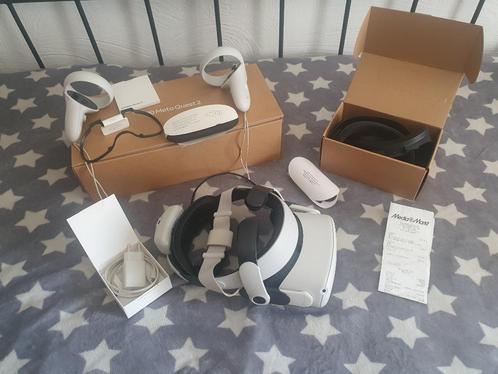Meta Oculus Quest 2 256gb met BoboVR M3 Pro, Games en Spelcomputers, Virtual Reality, Zo goed als nieuw, Ophalen