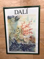 Affiche encadrée « Dali », avec cadre vert, Synthétique, Utilisé, Enlèvement ou Envoi, 50 à 75 cm