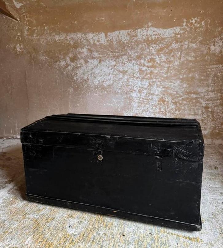 coffre en bois, Maison & Meubles, Accessoires pour la Maison | Coffres, Utilisé, Moins de 50 cm, 50 à 75 cm, 50 à 100 cm, Autres essences de bois