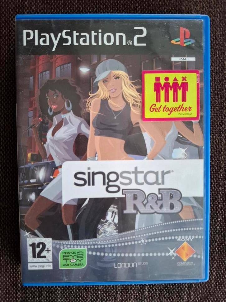 PS2 Singstar R&B (compleet), Games en Spelcomputers, Games | Sony PlayStation 2, Zo goed als nieuw, Ophalen of Verzenden