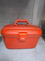 Oranje beauty case, Ophalen, Gebruikt, Oranje