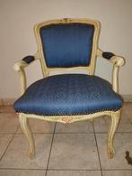 stoel, Huis en Inrichting, Stoelen, Ophalen, Hout, Gebruikt, Blauw