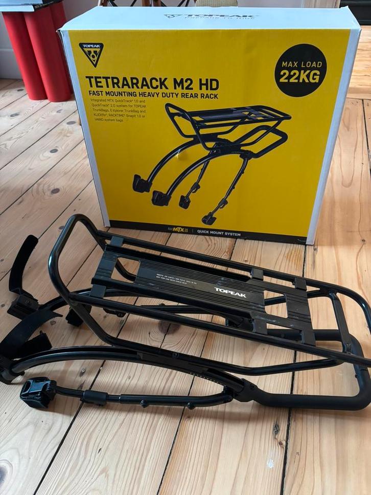 Topeak tetrarack M2 HD, Fietsen en Brommers, Fietsaccessoires | Bagagedragers, Zo goed als nieuw, Ophalen of Verzenden