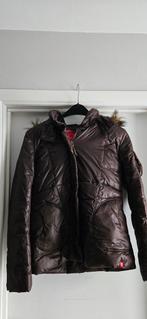 Winterjas in dons - bruin - EDC by Esprit - M, Maat 38/40 (M), Bruin, Ophalen of Verzenden, Zo goed als nieuw