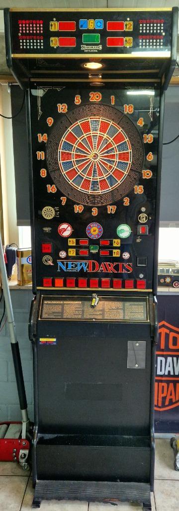 elektronische darts novomatic ( cafe vogelpik ), Sport en Fitness, Darts, Gebruikt, Dartbord, Elektronisch, Soft tip, Ophalen