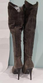 638C* ROKAIL mooie leren dijlaarzen (41), Hoge laarzen, Verzenden, Rokail, Grijs