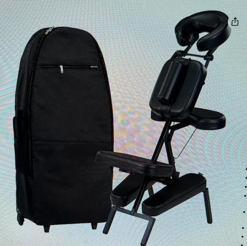 Chaise Massage assis NEUF Amma pliable avec sac de transport, Sport en Fitness, Massageproducten, Nieuw, Ophalen of Verzenden