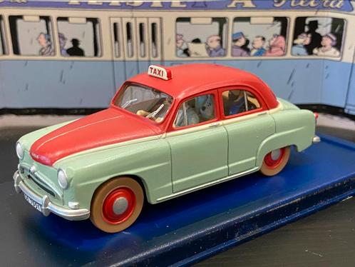 Kuifje / Tintin - Simca Aronde taxi, Hobby en Vrije tijd, Modelauto's | 1:43, Auto, Ophalen of Verzenden
