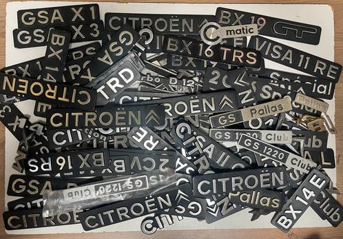 Citroën emblemen. Metaal en kunststof allerlei modellen, Auto-onderdelen, Klein materiaal, Citroën, Gebruikt, Ophalen of Verzenden