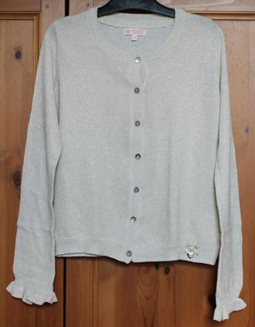 Beige glittergilet van C&A Smart and Pretty - maat 146 beschikbaar voor biedingen