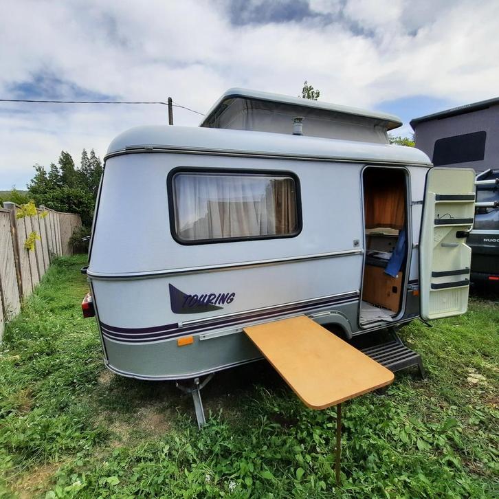 eriba touring familia 750 kg MTG, Caravans en Kamperen, Caravans, Particulier, tot en met 3, 500 - 750 kg, Standaardzit, Eriba
