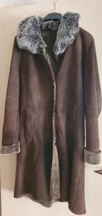 Dames jas in daim maat 42, Kleding | Dames, Jassen | Winter, Ophalen of Verzenden, Maat 42/44 (L)
