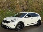 Kia Niro HEV 1.6 GDi+NAVI+CAMERA+CARNET KIA+SEMI CUIR+EU 6B, Auto's, Gebruikt, Wit, 5 zetels, 5 deurs